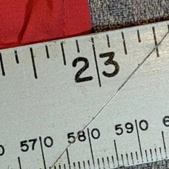 Women's George Plus Hot Salmon Sleeveless V-Neck Semi-Button Blouse in Size 1X - Picture 8 of 9